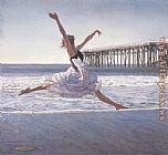 Steve Hanks To Dance Before the Sea And Sky painting